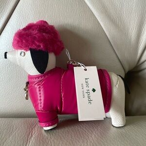 Kate Spade keychain Claude dachshund charm K9252.